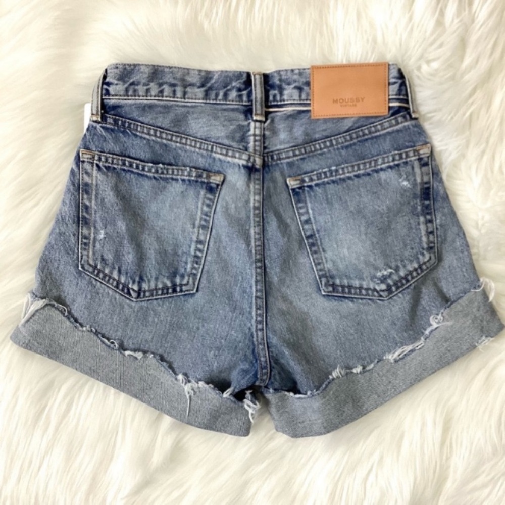 MOUSSY VINTAGE Upland Cut Off Shorts SIZE 23 NWT - Picture 7 of 14